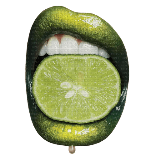 lime lips - kostenlos png