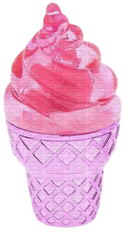 pink ice cream lip gloss - nemokama png