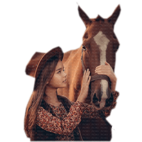 loly33 enfant cheval - 無料png