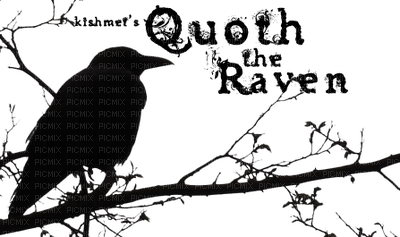 quoth the raven - png ฟรี