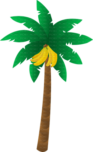 Kaz_Creations Banana-Tree - kostenlos png