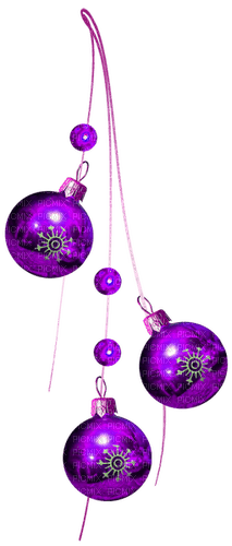 Ornaments.Purple - gratis png