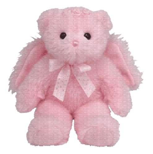 pink angel bear - ingyenes png