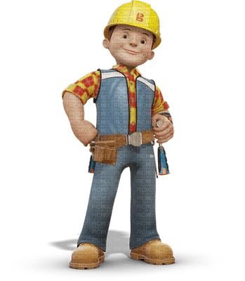 Kaz_Creations Cartoons Bob The Builder - PNG gratuit