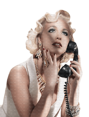 woman with phone bp - 免费PNG