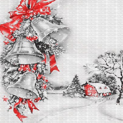 soave background animated vintage christmas winter - GIF animate gratis