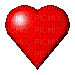 Coeur rouge - Ilmainen animoitu GIF
