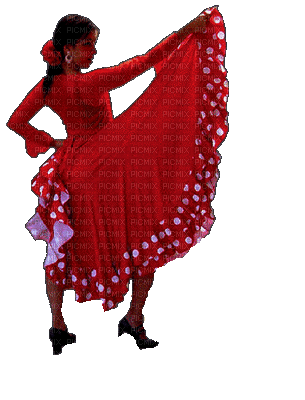 Danseuse de Flammego - Darmowy animowany GIF