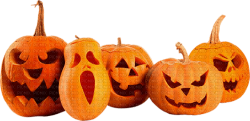 halloween pumpkins by nataliplus - 免费PNG
