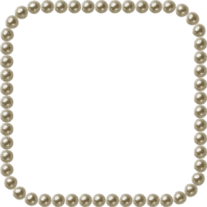 frame cadre gold vintage pearls - gratis png