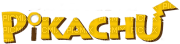 pikachu text logo