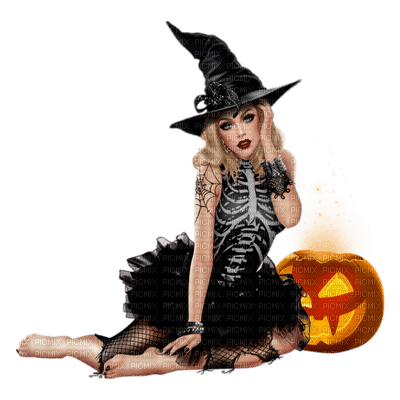 witch halloween by nataliplus - 免费PNG