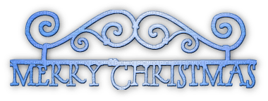 soave text deco christmas vintage blue - δωρεάν png