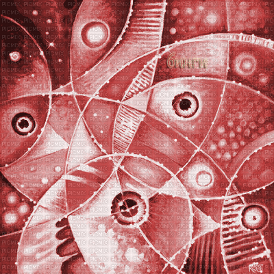 Y.A.M._Art background red - GIF animado grátis