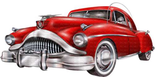 Auto Car Red Silver - Bogusia - zadarmo png