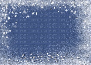 minou-blue-blå-background-bg-snow-winter - 無料png