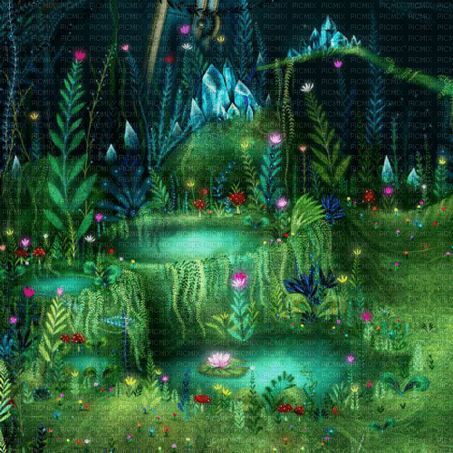 Y.A.M._Fantasy tales background - 無料png