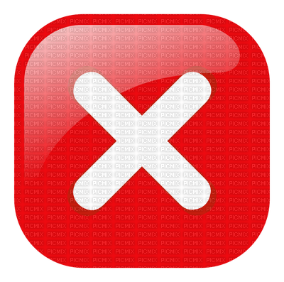 deletion icon - png ฟรี