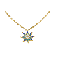 Jewelry Necklace Gold - Gratis animeret GIF