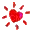 tiny heart deco - Gratis animeret GIF