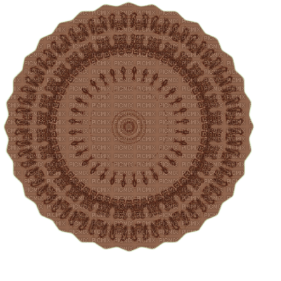 brown circle.♥ - Free PNG