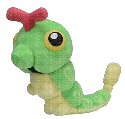 Caterpie Plushie - фрее пнг