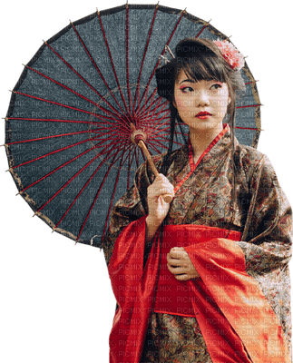 geisha by EstrellaCristal - ilmainen png