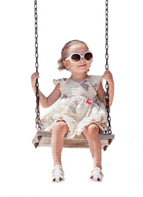 Kaz_Creations  Baby Enfant Child Girl Swing - png ฟรี