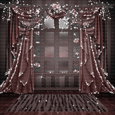 dolceluna animated  background curtains fantasy - 無料のアニメーション GIF
