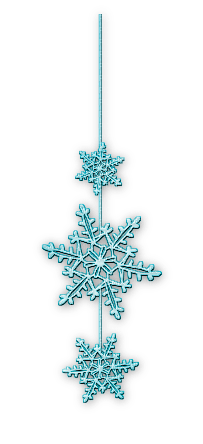 soave deco winter christmas scrap snowflake teal - png gratis
