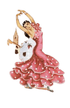 -Flamenco dancer woman Rosalia73 - 無料png