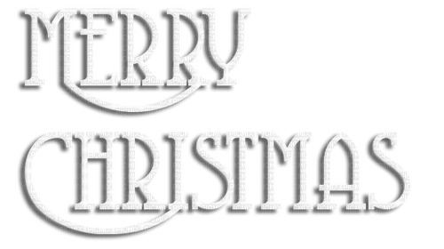 kikkapink merry christmas text png white - 免费PNG