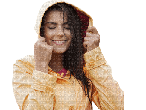 woman autumn kikkapink  rain - gratis png