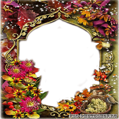 autumn frame by nataliplus - bezmaksas png