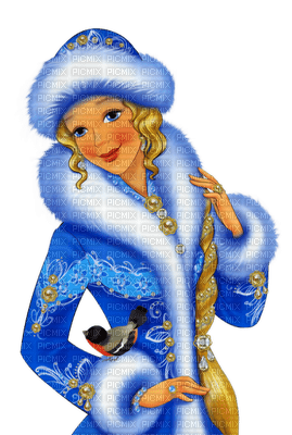russian snow maiden bp - png ฟรี