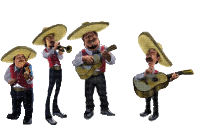Mexican Mariachi bp - Darmowy animowany GIF