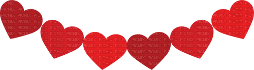 sm3 red valentine scrap sticker heart png - δωρεάν png