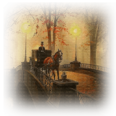 puente vintage otoño transparent dubravka4 - 無料png