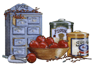 Country Charm Kitchen Baking Supplies - kostenlos png