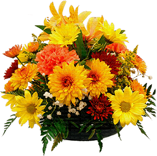 autumn flowers by nataliplus - Free PNG