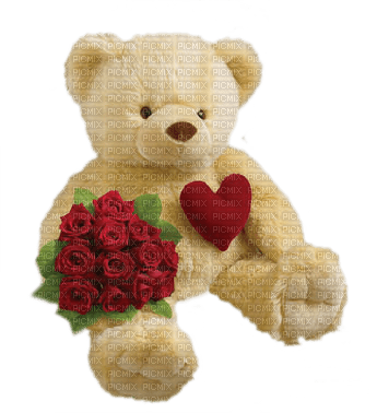 Kaz_Creations Valentine Deco Love Cute Teddy Bear - kostenlos png