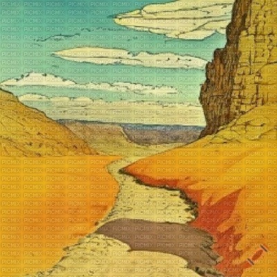 Yellow Canyon Road - 免费PNG