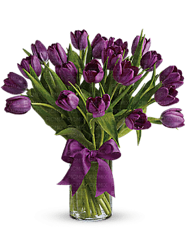 Kaz_Creations Deco Flower Flowers Colours Vase - png ฟรี