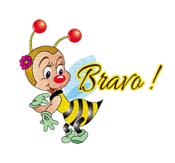 Bravo-Bee - Gratis animeret GIF