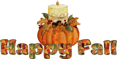 Happy Fall, happy , fall , automne , autumn , cart , candle , animated ...