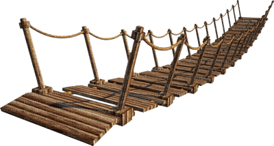 bamboo bridge - Free PNG
