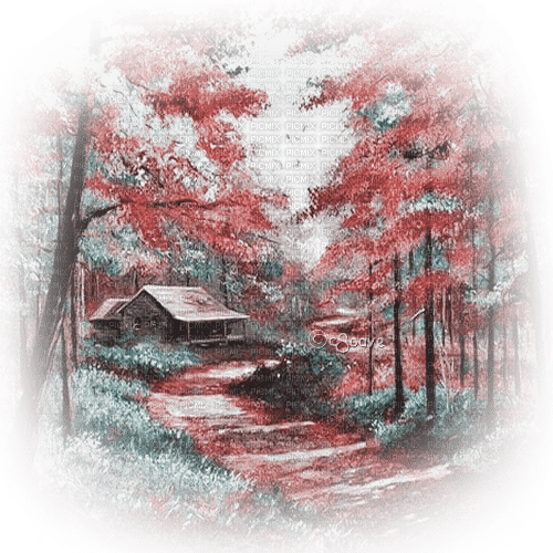 soave background transparent autumn vintage forest - kostenlos png