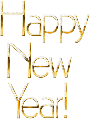 happy new year - PNG gratuit