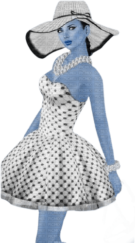 kikkapink woman fashion polka dots dot - kostenlos png