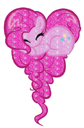 Pinkie Sleeping Heart - Ilmainen animoitu GIF